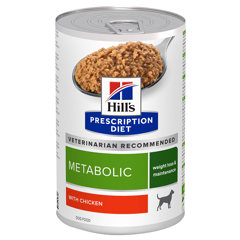 foto del prodotto hill s prescription diet metabolic weight management pollo umido per cane 12 x 370 g