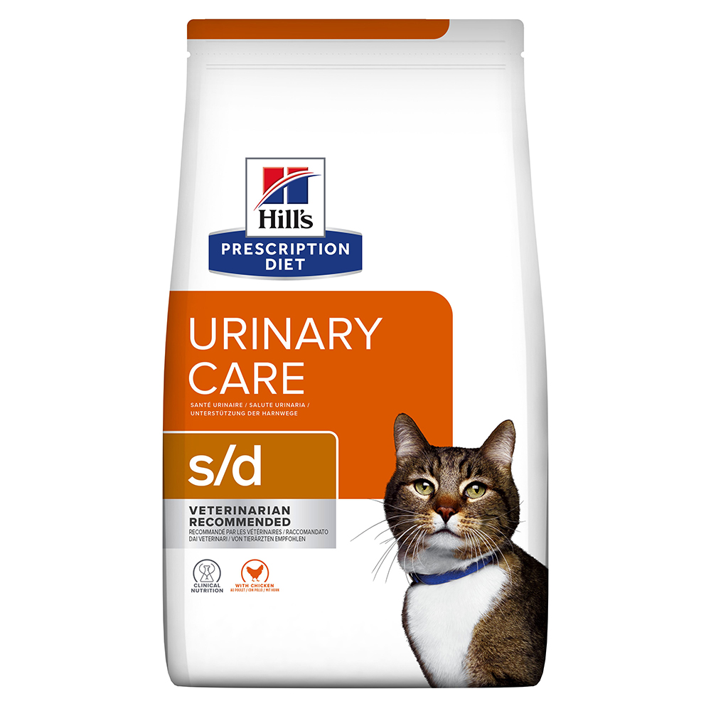 foto del prodotto hill s prescription diet s d urinary care secco gatto pollo 3 kg