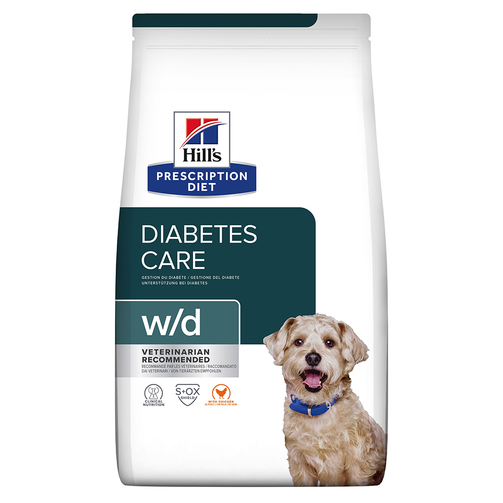 foto del prodotto hill s prescription diet w d diabetes care con pollo per cani 10 kg