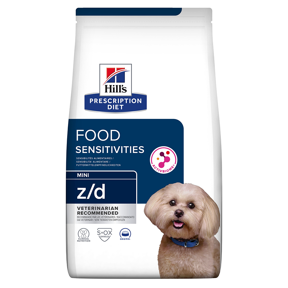 foto del prodotto hill s prescription diet z d mini allergy skin care secco per cani 1 kg