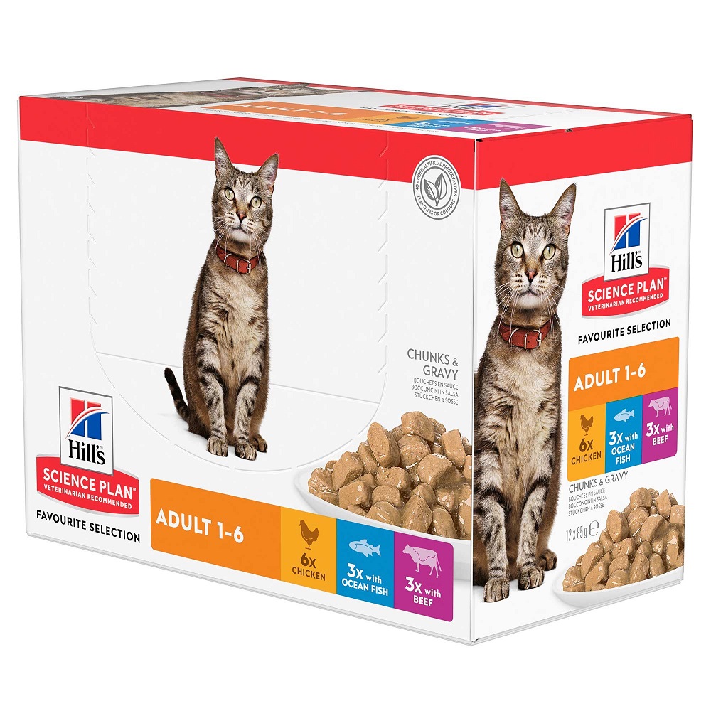 foto del prodotto hill s science plan adult agnello riso integrazione 12 x 85 g hill s science plan adult selezione di pesce