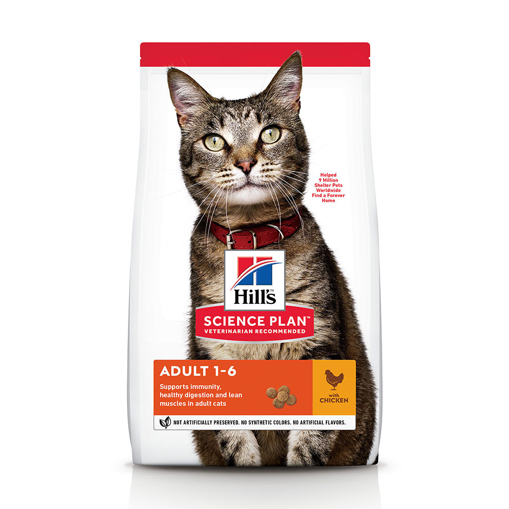 foto del prodotto hill s science plan adult pollo 15 kg