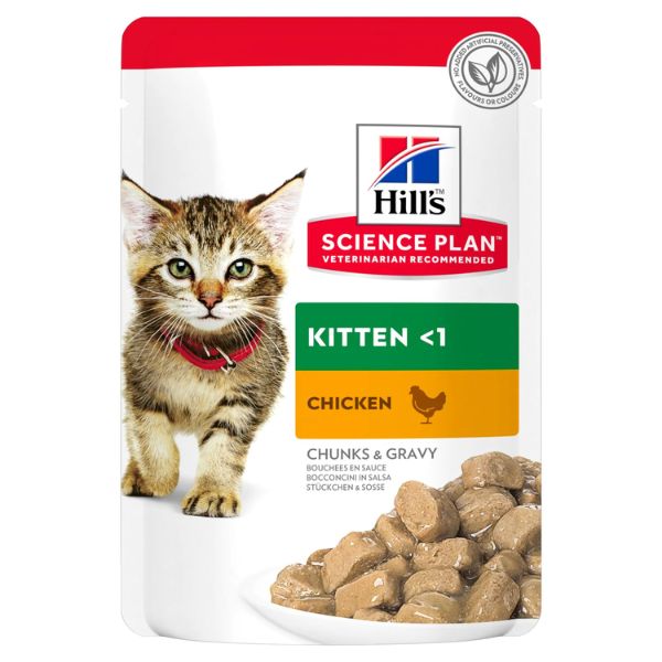 foto del prodotto hill s science plan kitten alimento per gattini 85 gr con pollo confezione da 12 pezzi cibo umido per gatti 1 ordine scegli lo sconto bzr5 bzr20 200 punti fedelt 