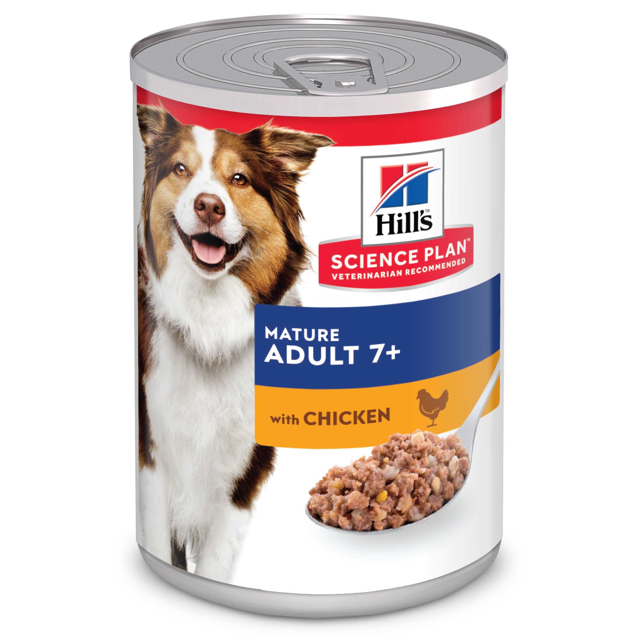foto del prodotto hill s science plan mature adult 7 12 x 370 g con pollo manzo