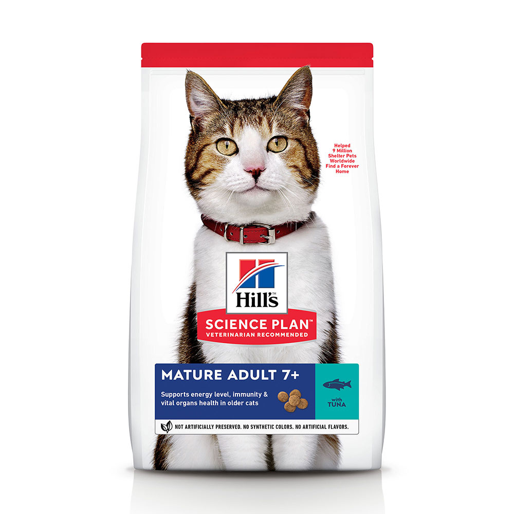 foto del prodotto hill s science plan mature adult tonno 10 kg