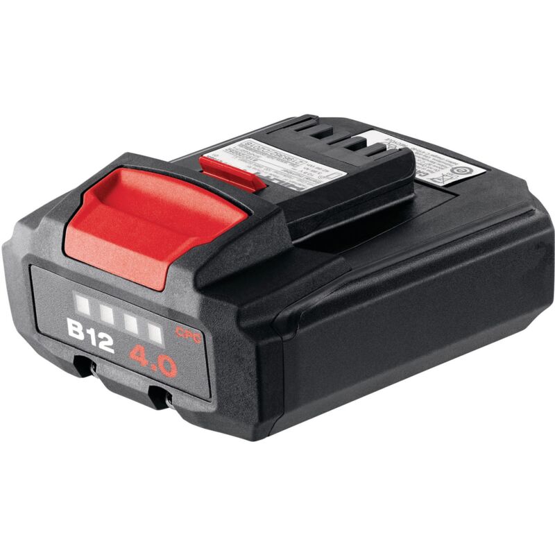 foto del prodotto hilti batteria b12 compatta ad alta potenza da 12v 4,0ah 2330509 