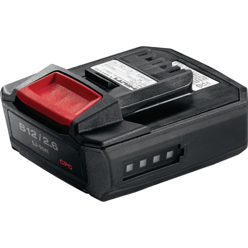 foto del prodotto hilti batteria b12 li ion compatta da 12v 2,6 ah 2333570 