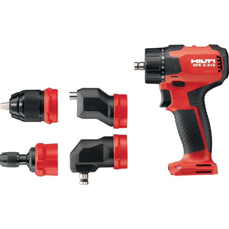 foto del prodotto hilti trapano avvitatore a batteria multitesta da 12v 2241416 