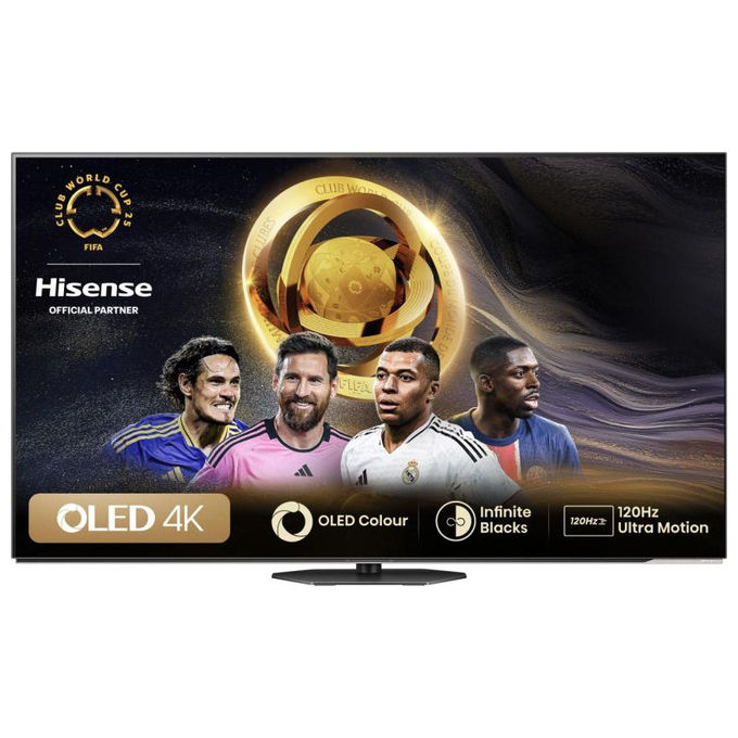 foto del prodotto hisense 55a86n smart tv oled 55'' 4k wi-fi nero grigio