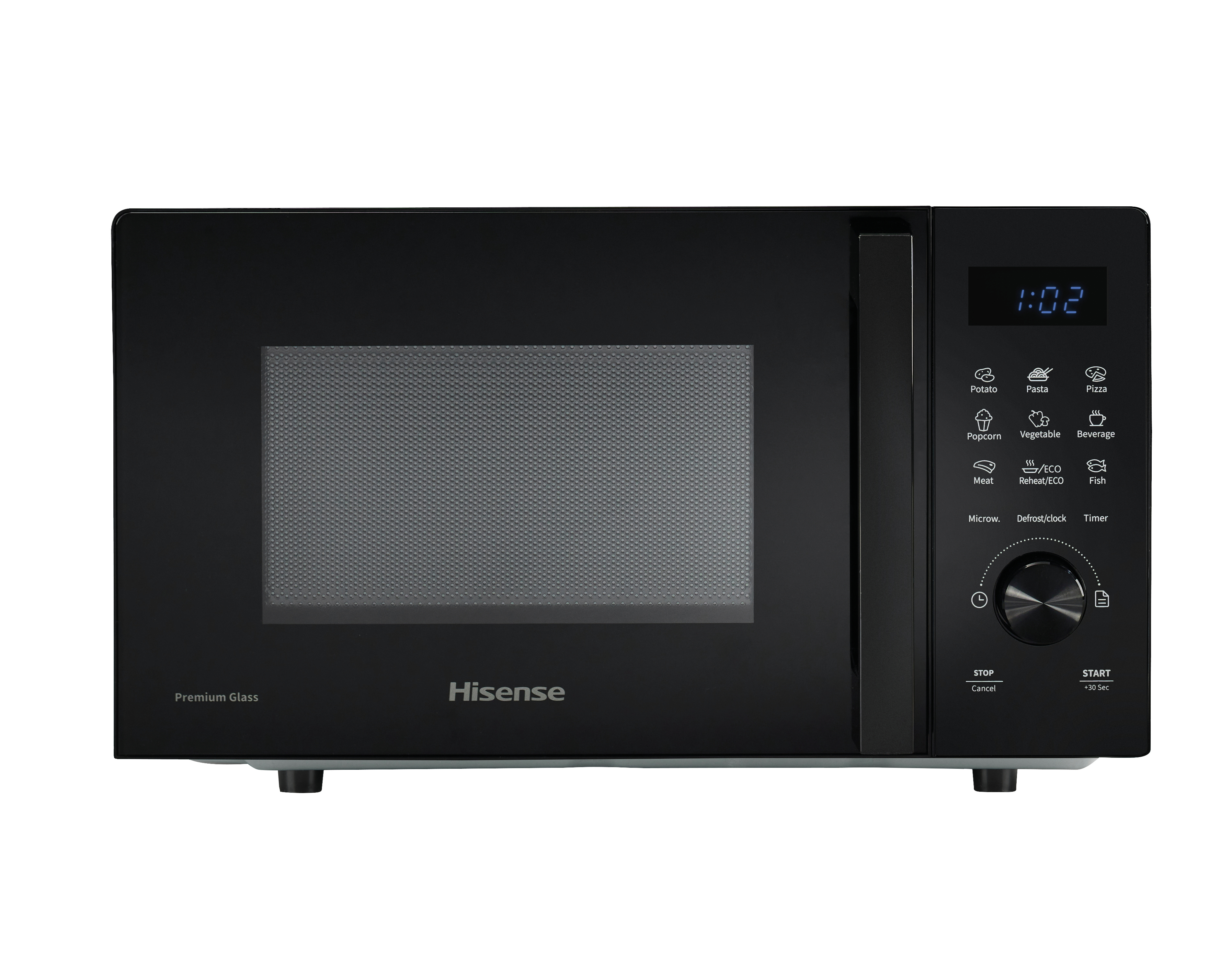 foto del prodotto hisense h20mobsd1hg forno a microonde nero microonde con grill superficie piana 20 l 700 w