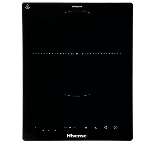 foto del prodotto hisense hic2000y piano cottura nero superficie piana 28 cm piano cottura a induzione zoneless 1 fornello i 