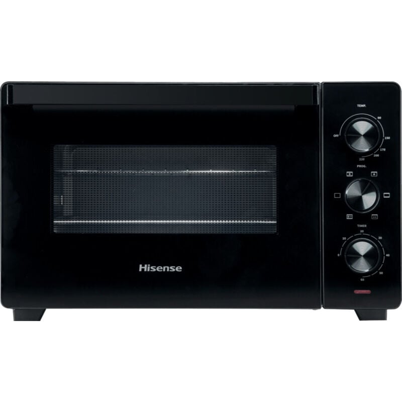 foto del prodotto hisense hom30m forno elettrico piccolo 30l 1600w nero