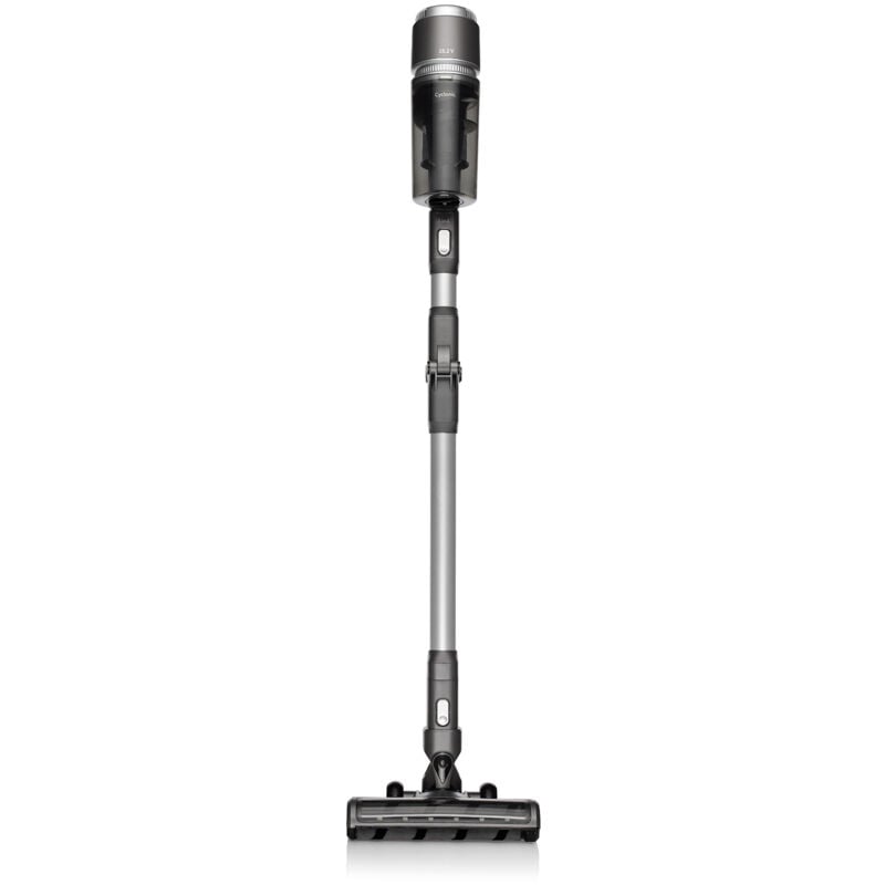 foto del prodotto hisense hvc6464a. tipo di prodotto aspirapolvere a bastone 2 in 1, tipo di contenitore della polvere senza sacchetto, colore del prodotto nero.