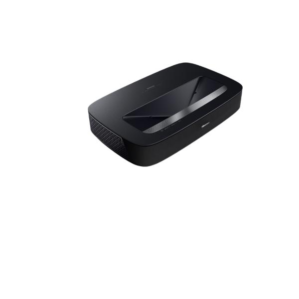foto del prodotto hisense laser cinema 4k pl1se, da 80 fino a 120, proiettore raggio ultra corto single laser, smart tv vidaa u6, wifi, bluetooth, dolby vision, dolby atmos 30w, 2100 ansi lumen