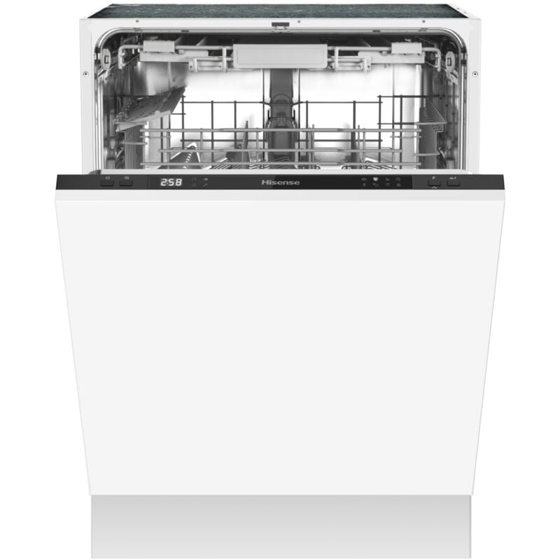 foto del prodotto hisense lavastoviglie hv603d40 a scomparsa totale ad incasso 14 coperti classe d bianco
