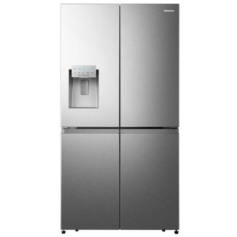 foto del prodotto hisense rq760n4ase frigorifero side-by-side libera installazione 585 l g argento