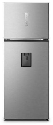 foto del prodotto hisense rt600n4wc2 frigorifero con congelatore libera installazione 466 l e acciaio inox