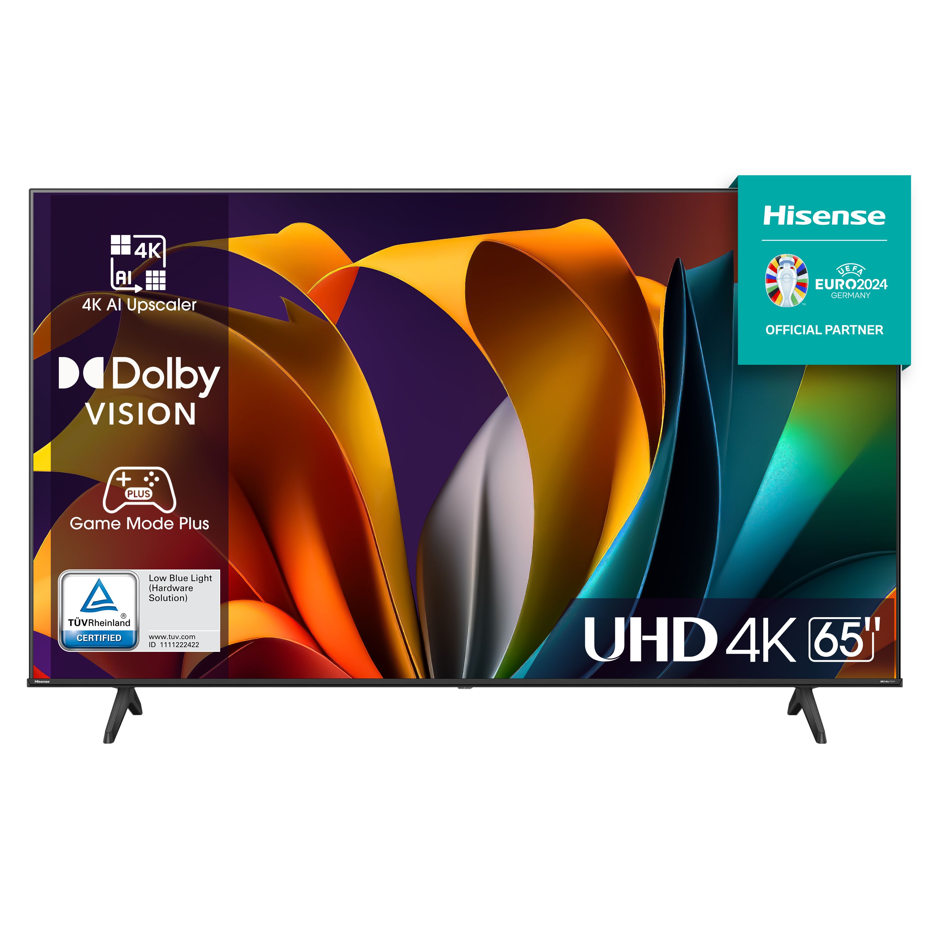 foto del prodotto hisense smart tv 65 4k ultra hd 65a6n