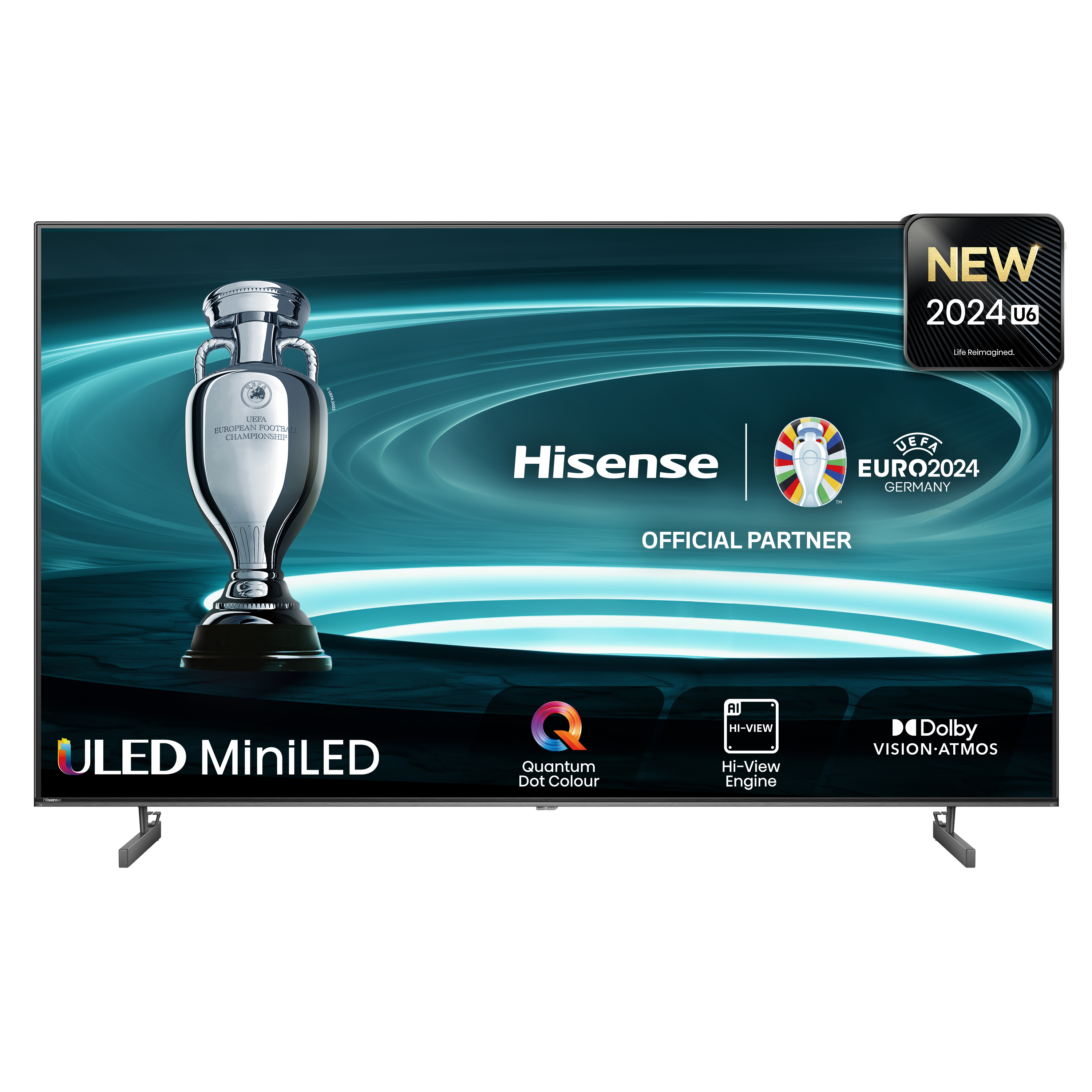 foto del prodotto hisense tv mini led 50 4k ultra hd 50u6nq
