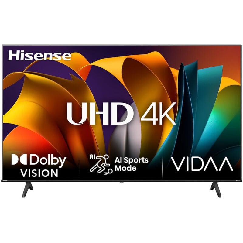 foto del prodotto hisense - tvc led 50 4k uhd smart hdr10 vidaa u7.6 hdmi 2.airplay cert lativu