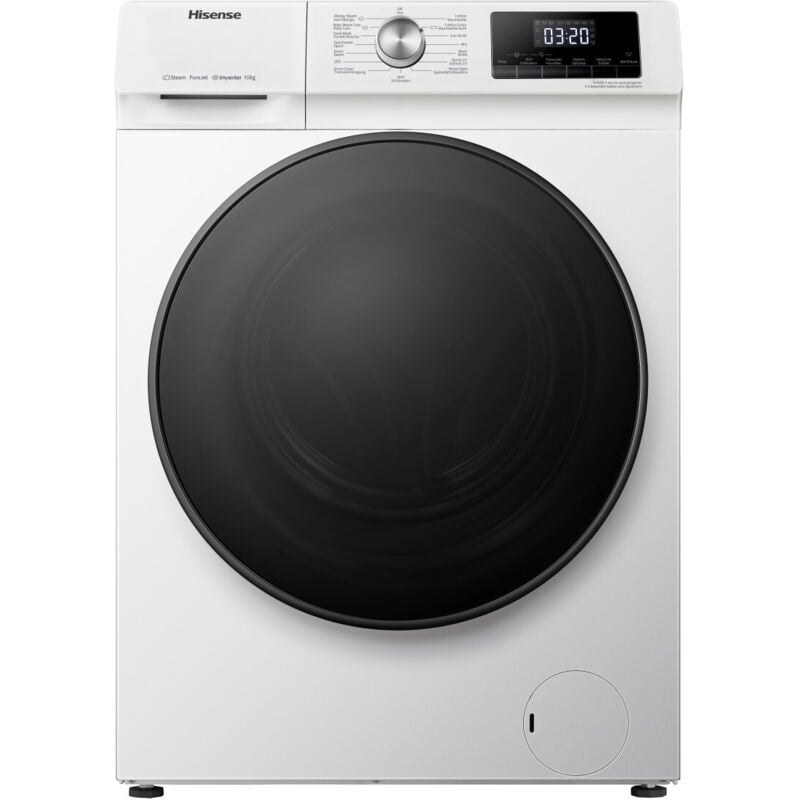 foto del prodotto hisense - wfqa1014evjm lavatrice 10 kg caricamento frontale 1400 giri/min a bianco