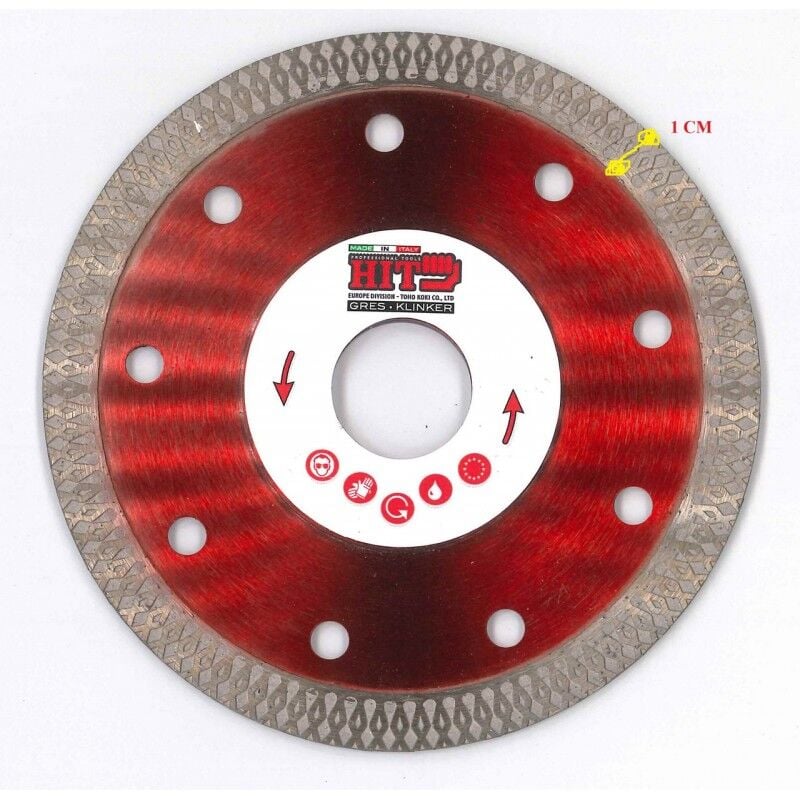 immagine 0 del prodotto hit disco gres porcellanato mm.115 foro 22.2