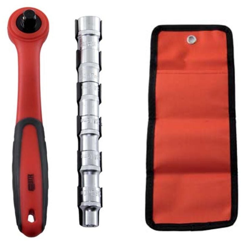 foto del prodotto hit - impugnatura a cricchetto da 1-2 con bussole mistral 101174