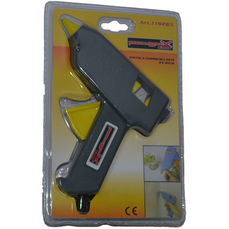 foto del prodotto hit pistola termocollante termica 80w 12mm mistral