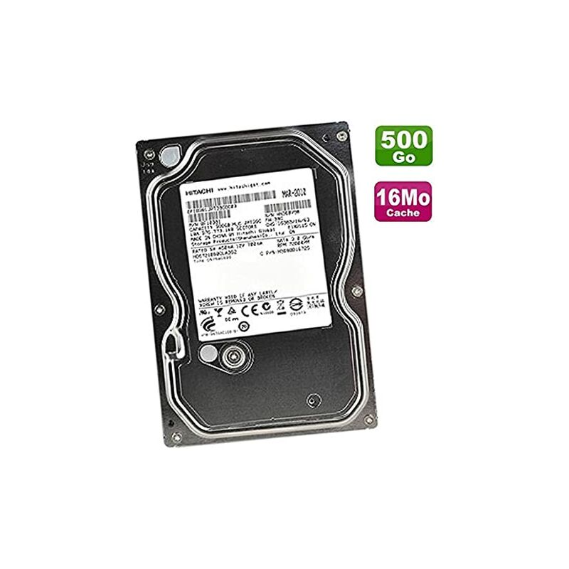 foto del prodotto hitachi hard disk interno 3,5 pollici 500 gb&nbsp;varharddisk500gb
