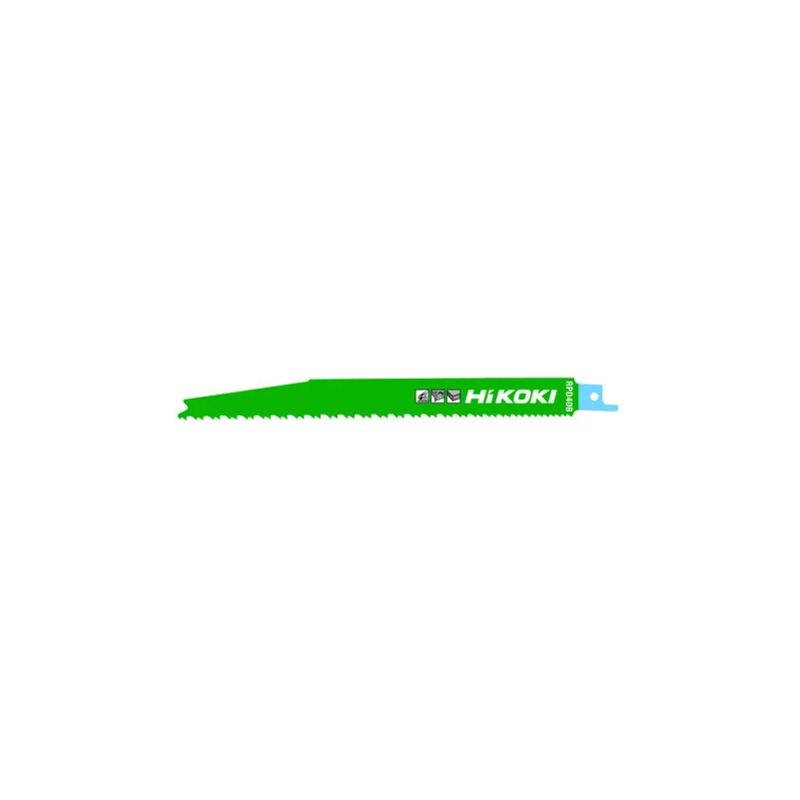 foto del prodotto hitachi hikoki 752024 lama sega diritta gattuccio 200mm metallo 5 pezzi