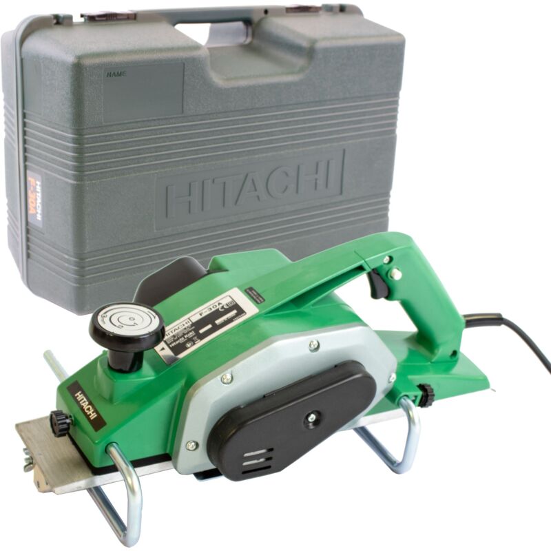 foto del prodotto hitachi hikoki pialla elettrica f30a 900w 93421251 in set con valigetta di trasporto