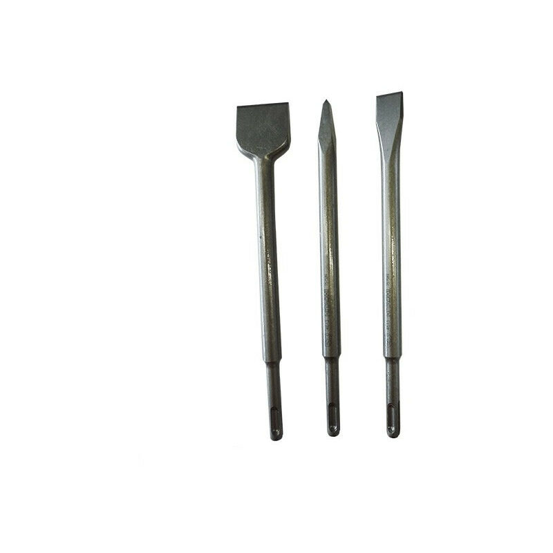foto del prodotto hitachi hikoki set di 3 scalpelli sds piccone piatto vanga 