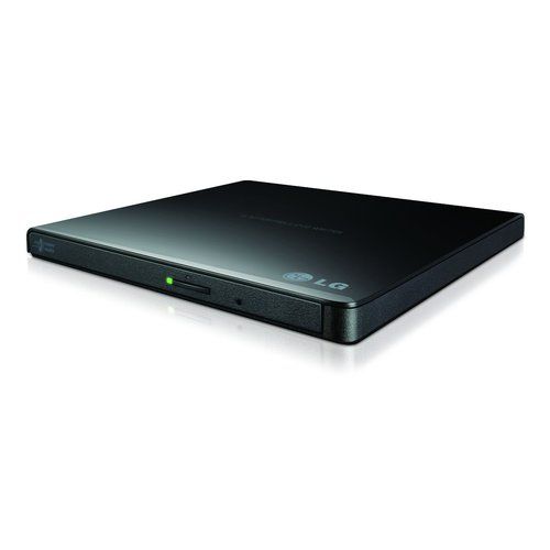 foto del prodotto hitachi lg slim portable dvd writer lettore di disco ottico dvd rw nero