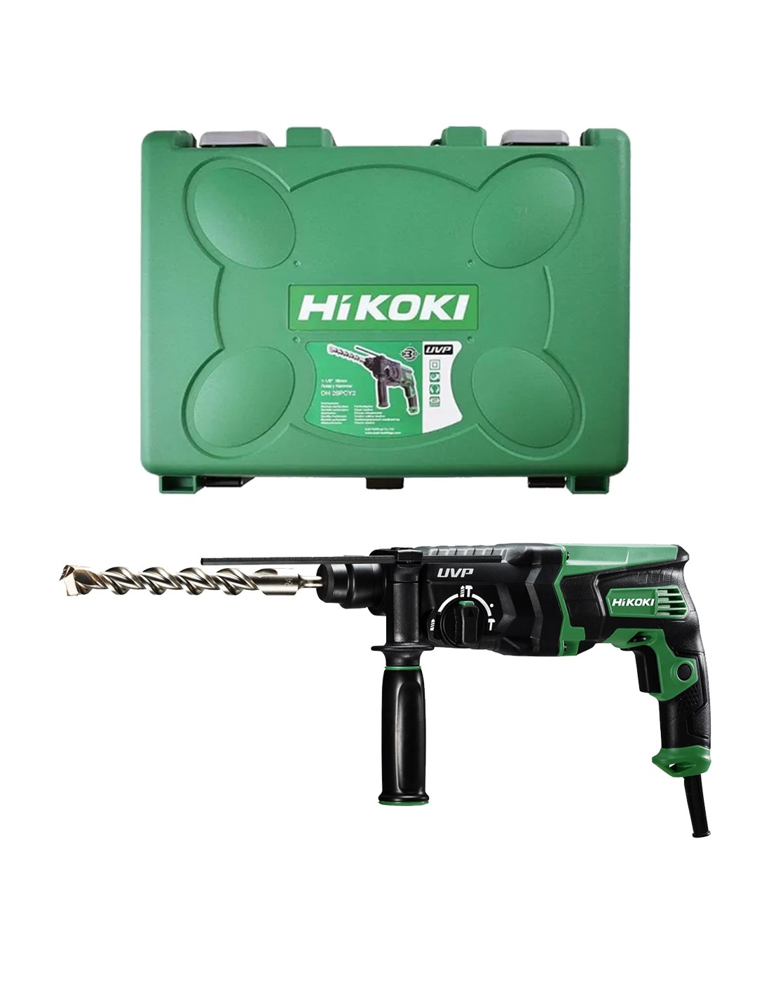 foto del prodotto hitachi martello perforatore hikoki dh28pcy2z 850 w 
