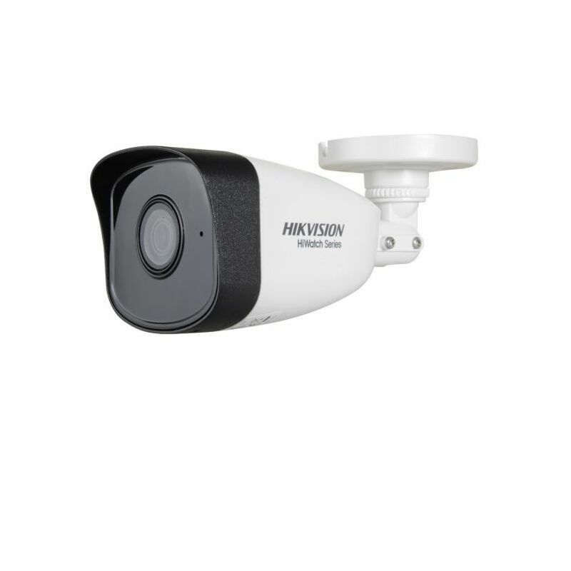 foto del prodotto hiwatch series hwi b180h telecamera ip bullet 8 mpx hd h.265 poe 4k hikvision