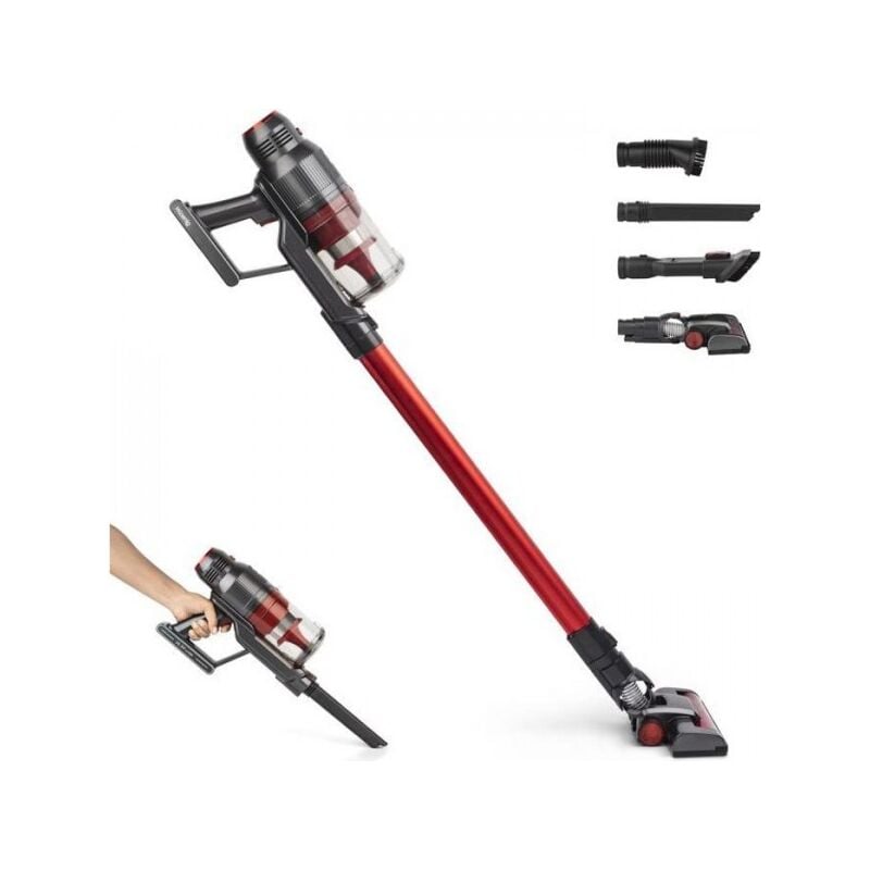 foto del prodotto hkoenig upx18 aspirapolvere senza filo 2 in 1 fullpower autonomia 40min capacit 0,8 l potenza 220 w