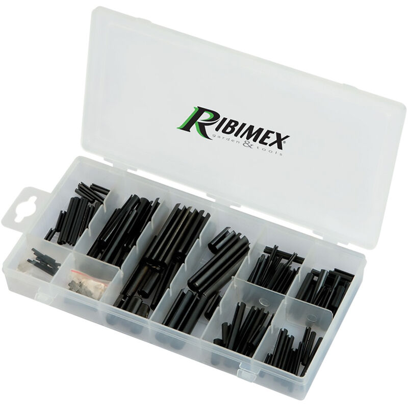 foto del prodotto hm m llner spine elastiche 120 pezzi in confezione da 10 misure assortite da 1,5 mm a 10 mm