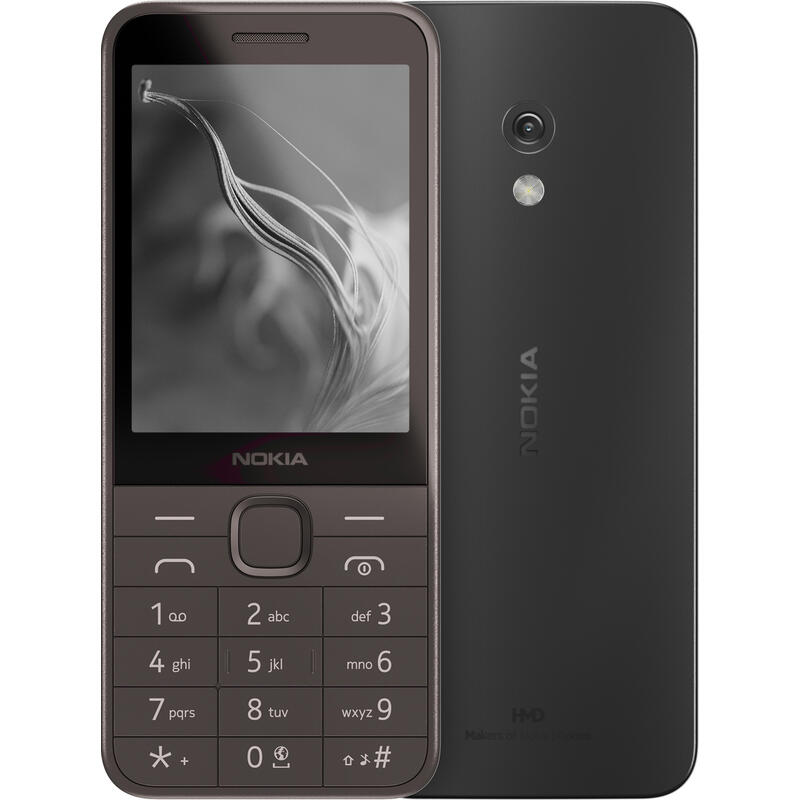 foto del prodotto hmd 235 4g 2024 7,11 cm 2.8 99 g nero telefono cellulare basico