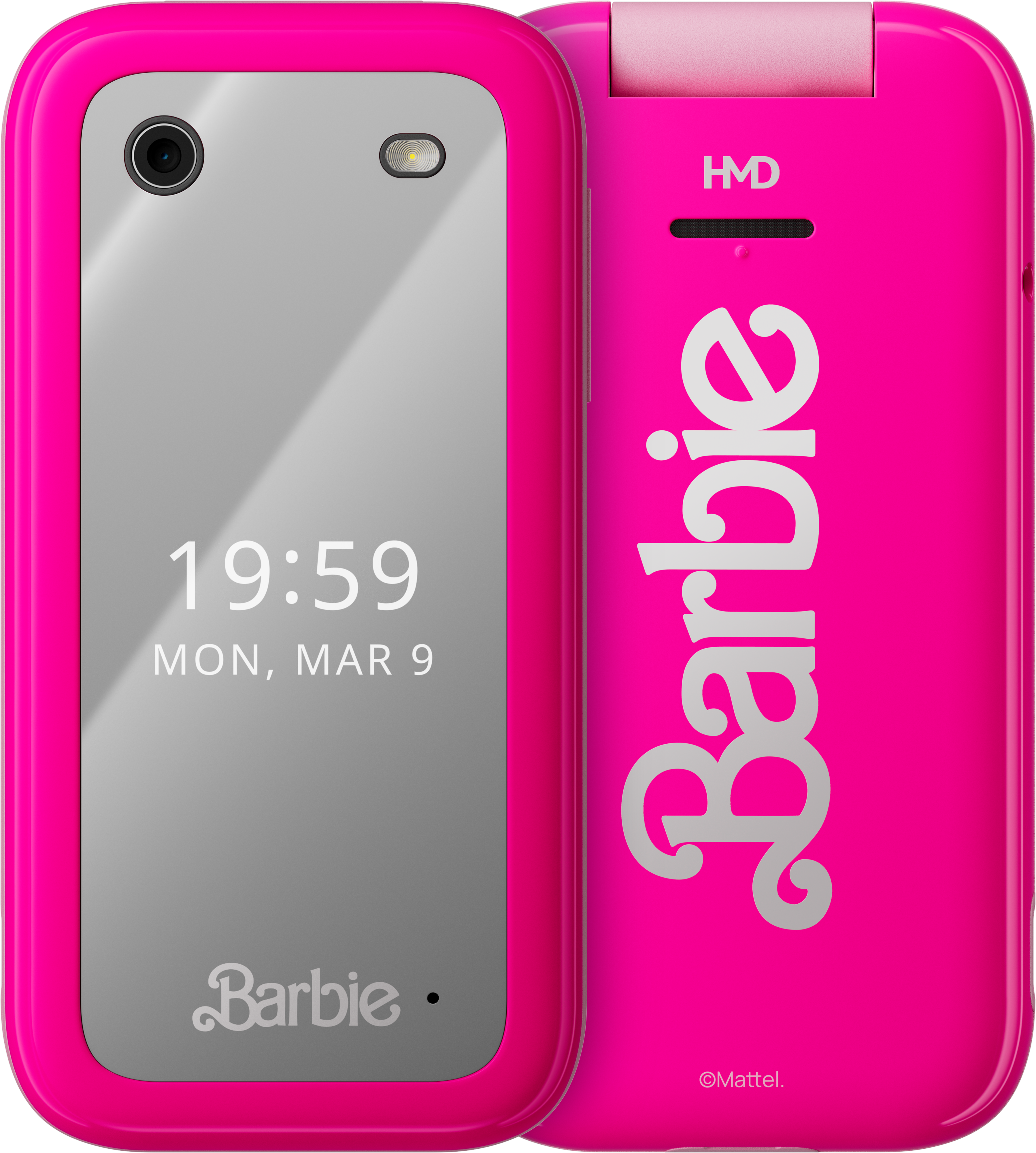 foto del prodotto hmd barbie phone 7,11 cm 2.8 125 g rosa telefono cellulare basico