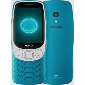 foto del prodotto hmd nokia 3210 2024 6,1 cm 2.4 89 g blu telefono cellulare basico