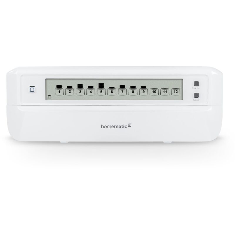 foto del prodotto hmip-falmot-c12 attuatore intelligente domestico attuatore di riscaldamento 12 canali - homematic ip