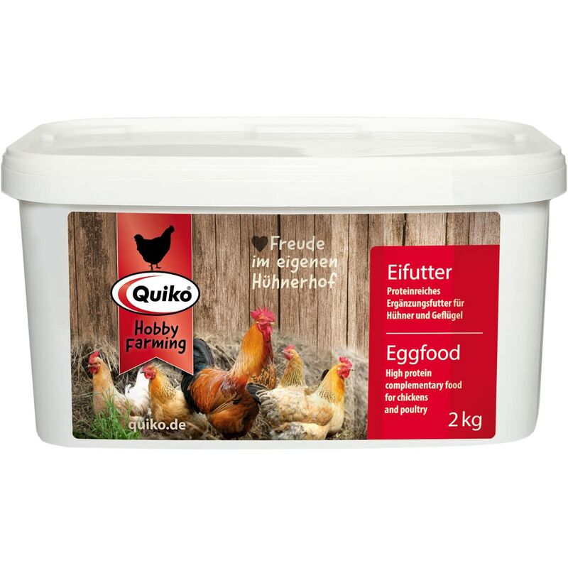foto del prodotto hobby farming mangime per uova pollo 2kg mangime concentrato e condizionato ricco di proteine per polli, quaglie e pollame come le galline ovaiole