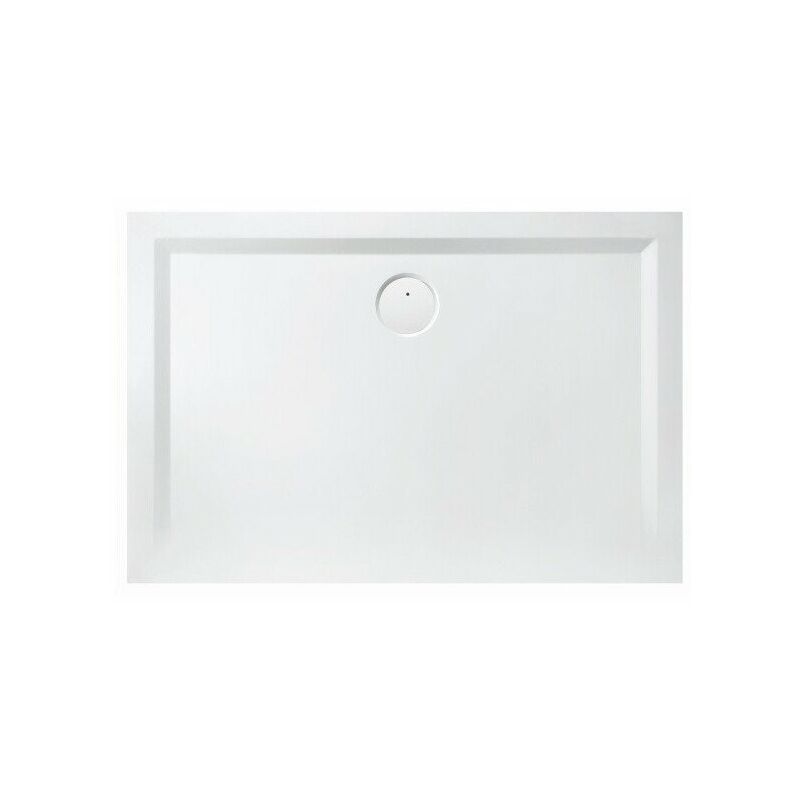 foto del prodotto hoesch muna piatto doccia in ghisa minerale m ar 1300x700x30mm bianco