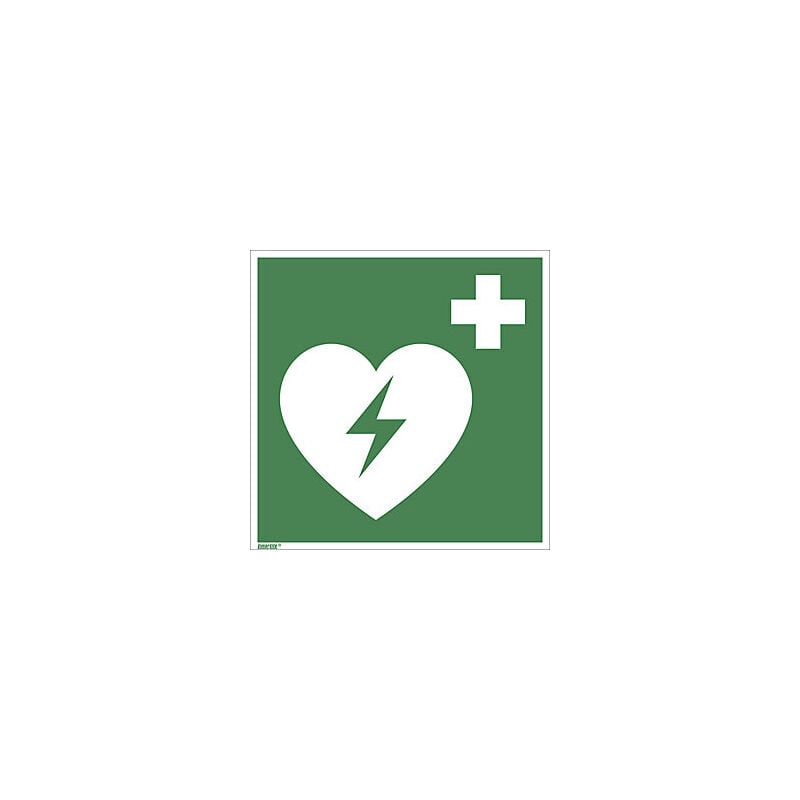 foto del prodotto hoffmann kaiserkraft segnali di emergenza defibrillatore automatico