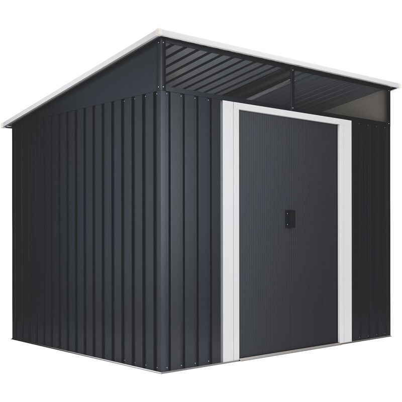 foto del prodotto hoggar casetta da giardino in metalloo 0,30 piatto advanced 4,6 m2 10 anni di garanzia