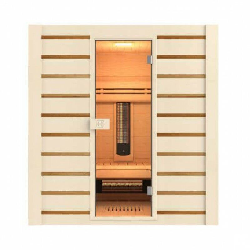 foto del prodotto holls sauna combinata infrarossi e a vapore hybride combi