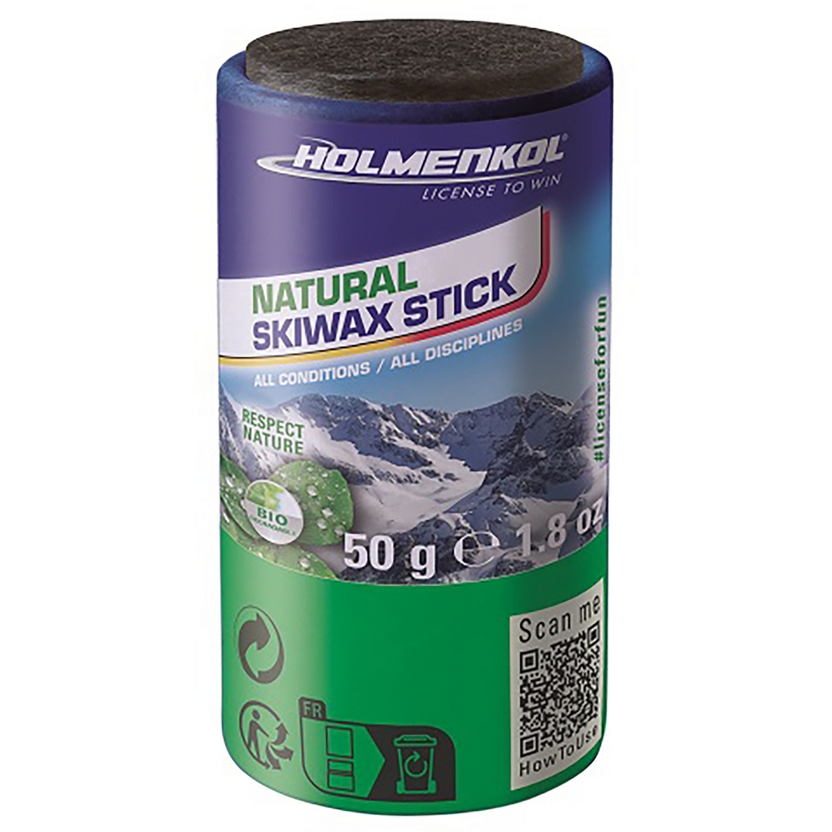 foto del prodotto holmenkol stick cera natural skiwax
