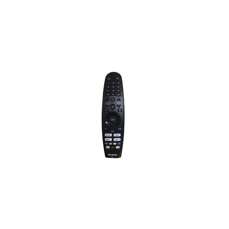 foto del prodotto holmios telecomando universale per lg smart tv 2xlr03 aaa non inclusi nero