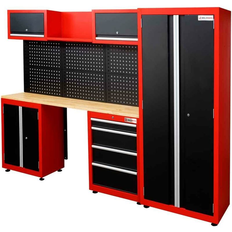 foto del prodotto holzmann arredamento modulare per officina wess13