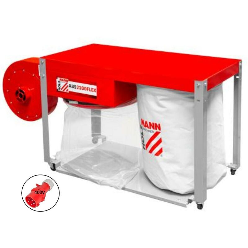 foto del prodotto holzmann aspiratore trucioli aspiratrucioli abs2200flex 400v